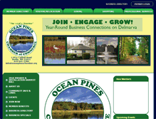 Tablet Screenshot of oceanpineschamber.org
